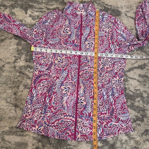 Tommy Bahama Golf & Tennis Floral Full Zip Jacket L - Picture 9 of 9